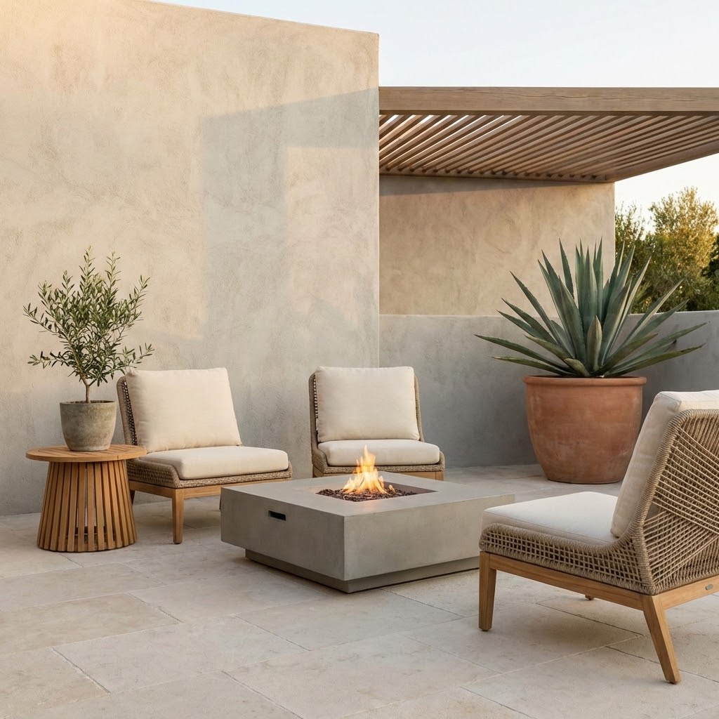 Outdoor category — premium patio and garden