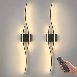 Battery Operated Wall Sconce Set of 2