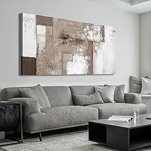 Abstract Wall Art For Living Room